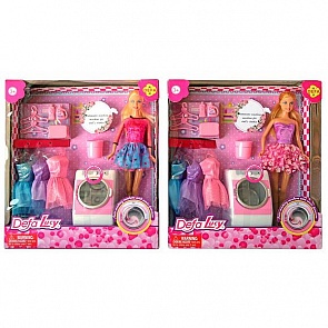 Кукла Lucy со стиральной машиной аксессуарами (Defa Lucy, 8323d)